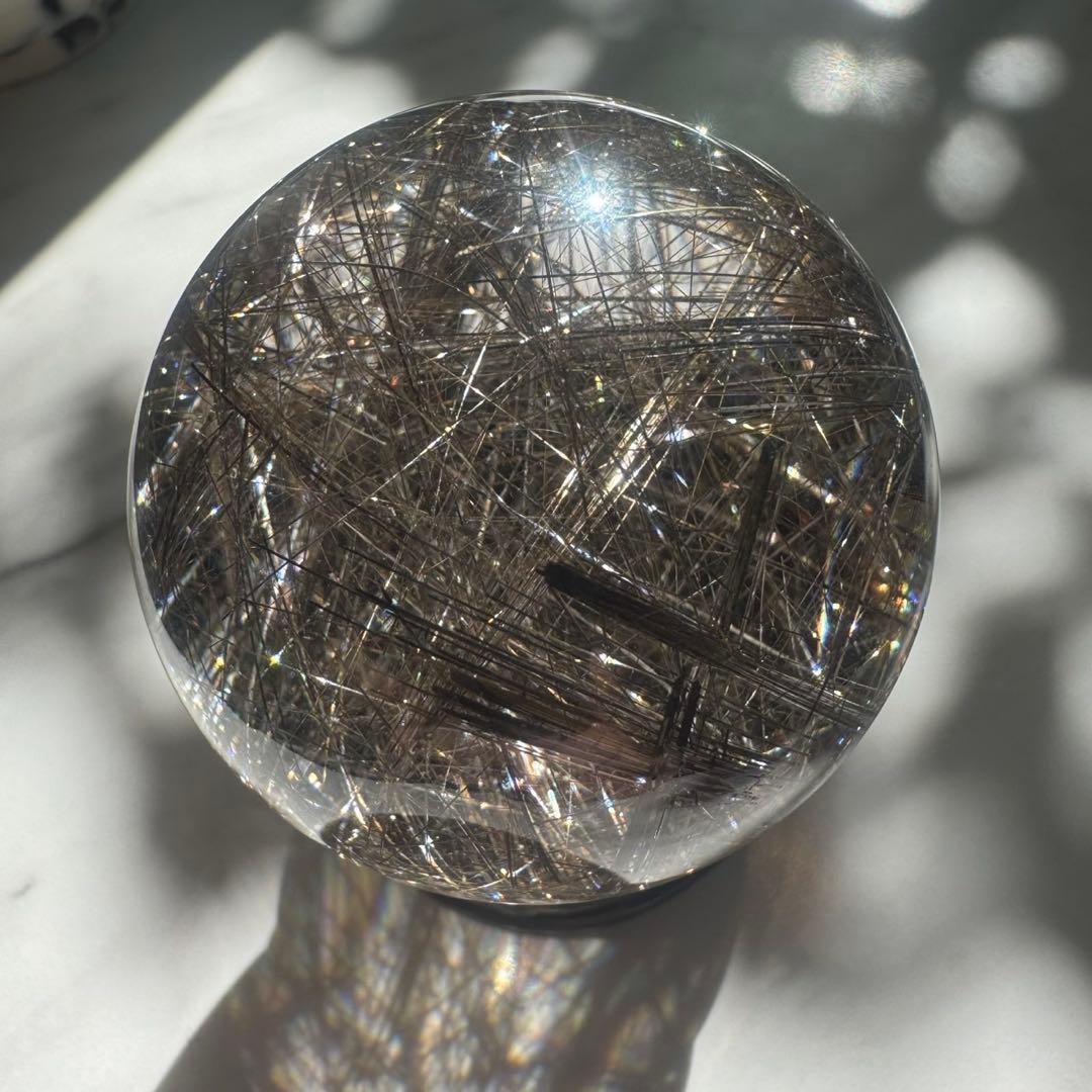 ルチルクオーツ　大玉　50mm