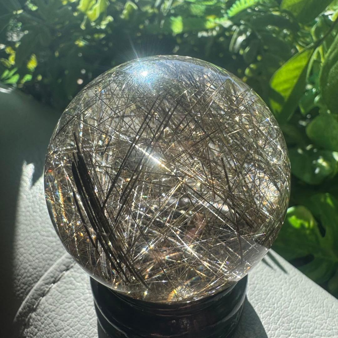 ルチルクオーツ　大玉　50mm