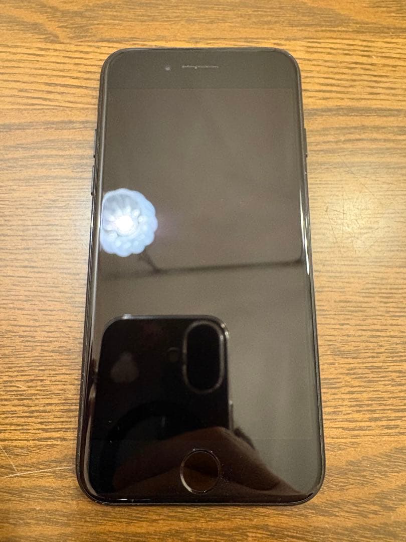 【美品】iPhone7/128GB/本体/ブラック/SIMフリー/初期化済