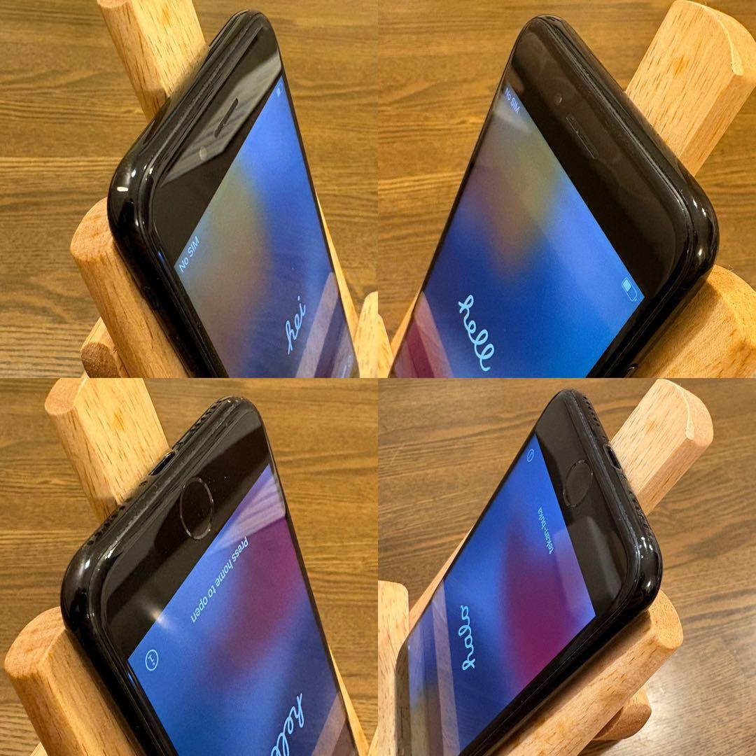 【美品】iPhone7/128GB/本体/ブラック/SIMフリー/初期化済