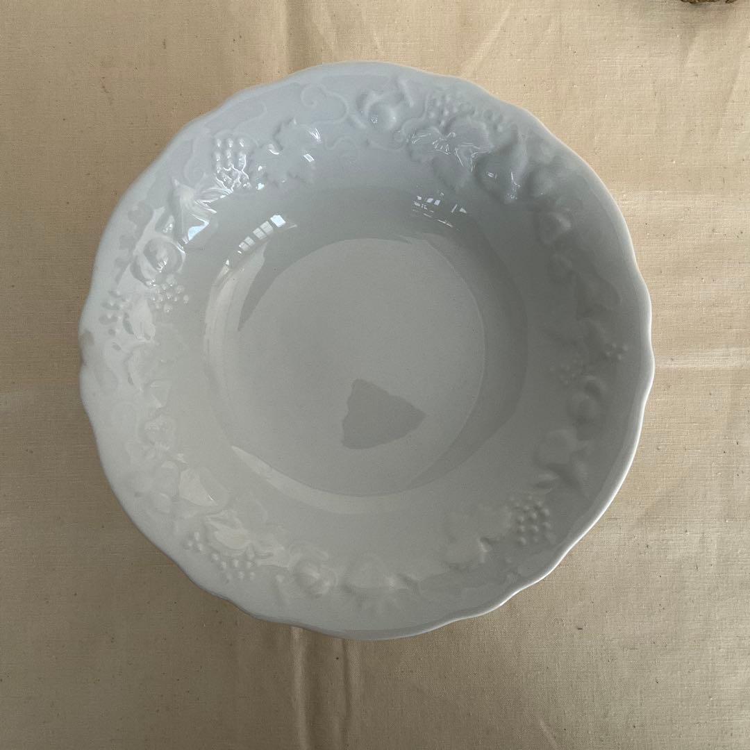 フランスアンティーク 高台コンポート皿　LIMOGES