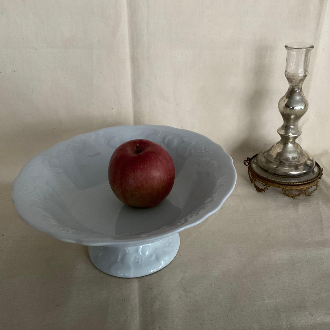 フランスアンティーク 高台コンポート皿　LIMOGES