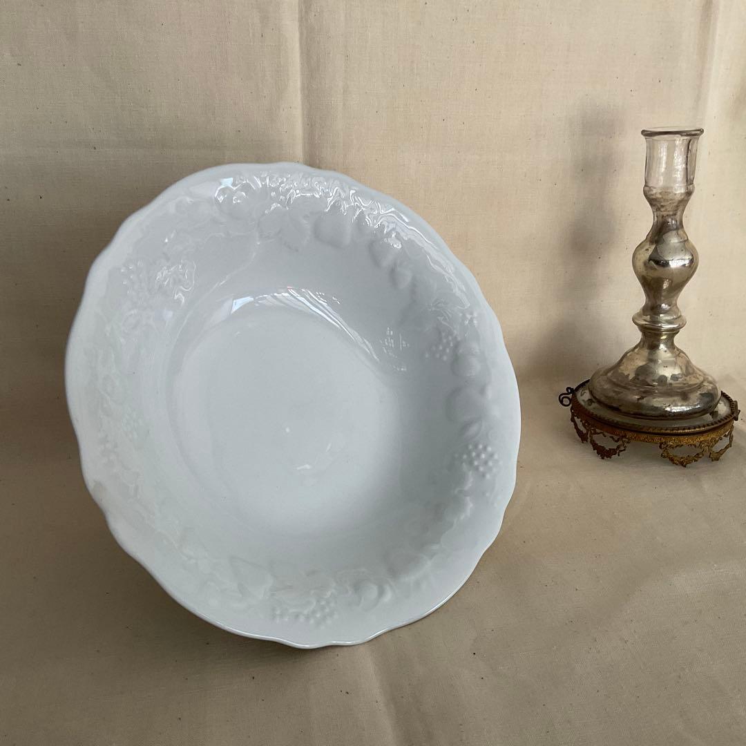 フランスアンティーク 高台コンポート皿　LIMOGES