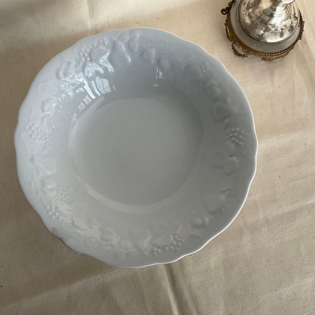 フランスアンティーク 高台コンポート皿　LIMOGES