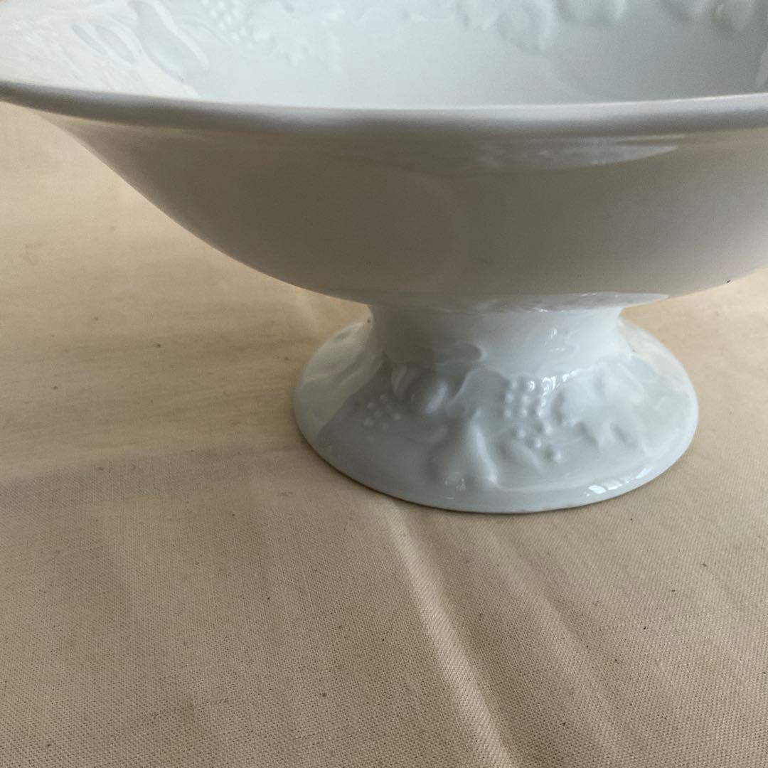 フランスアンティーク 高台コンポート皿　LIMOGES