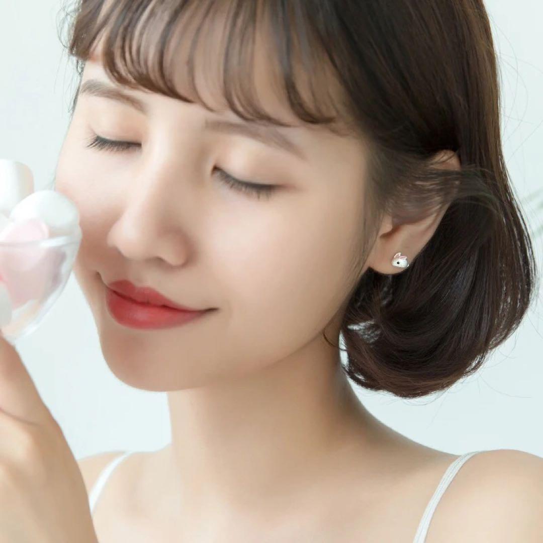 P169a【チビウサギ】ピアス　小粒　可愛い　うさぎ　アニマル　シルバー