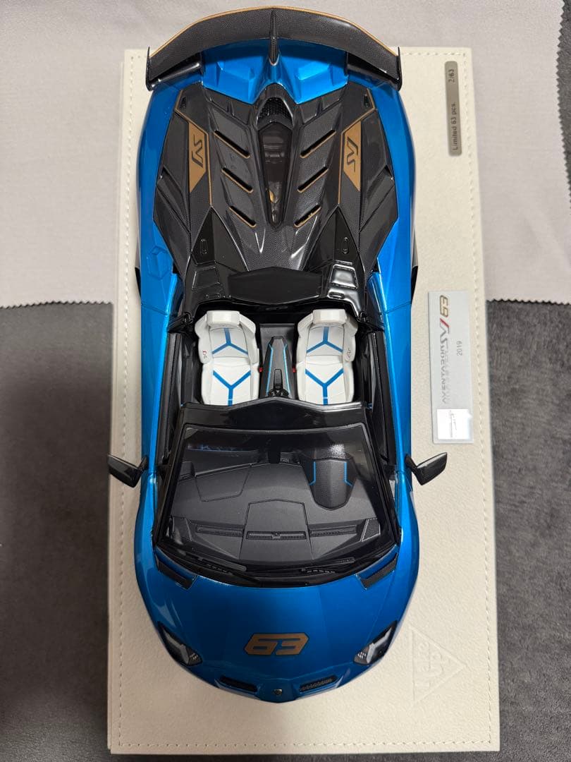 自動車 1/18 Lamborghini AventadorSVJ63Roadster