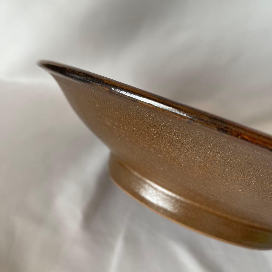 やちむん 壺屋焼 魚紋 大皿　飾り皿　沖縄