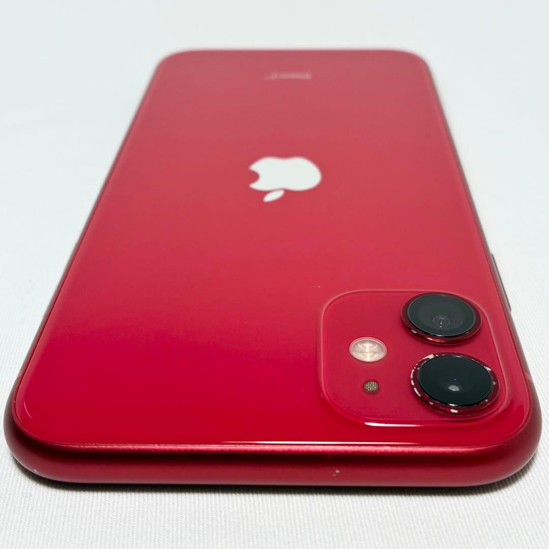訳あり Apple iPhone 11 128GB レッド SIMフリー 本体