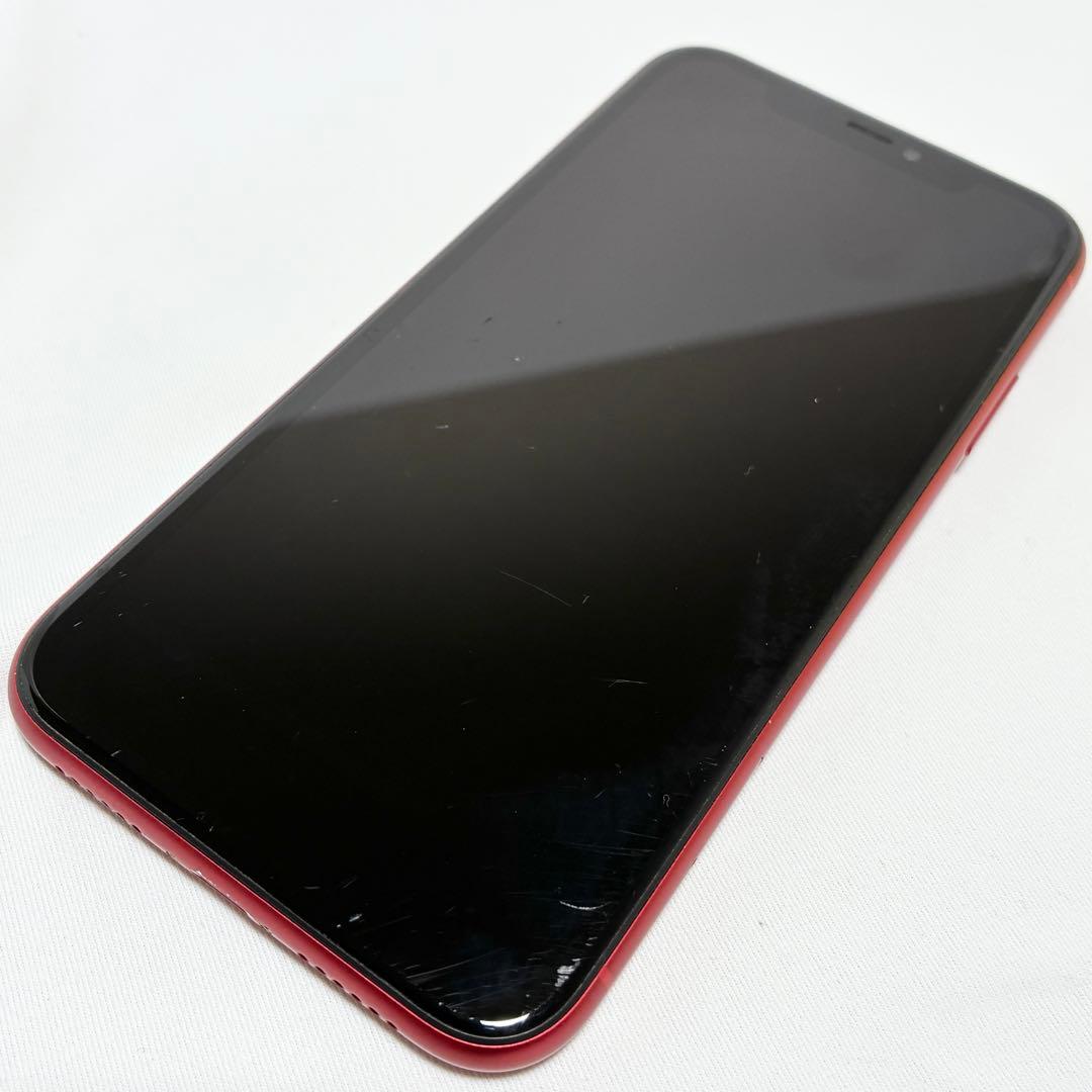 訳あり Apple iPhone 11 128GB レッド SIMフリー 本体