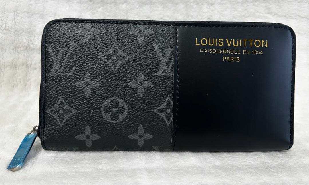 モノグラム長財布　ブラック　ノベルティ