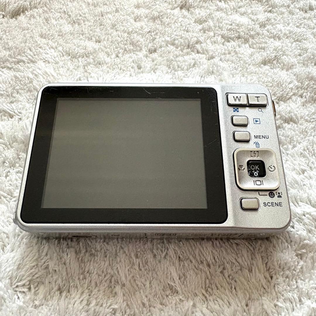 【動作品】PENTAX ペンタックス Optio E75 レトロカメラ シルバー