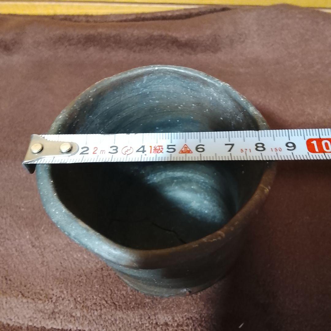① 故島武己作　湯呑　陶器　南蛮焼　沖縄　陶芸