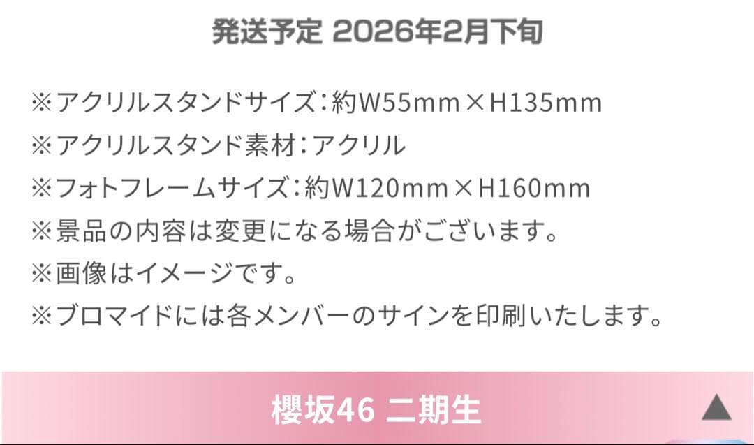 森田ひかる 櫻坂46 ローソン 当選 非売品 アクリルスタンド＋プロマイド