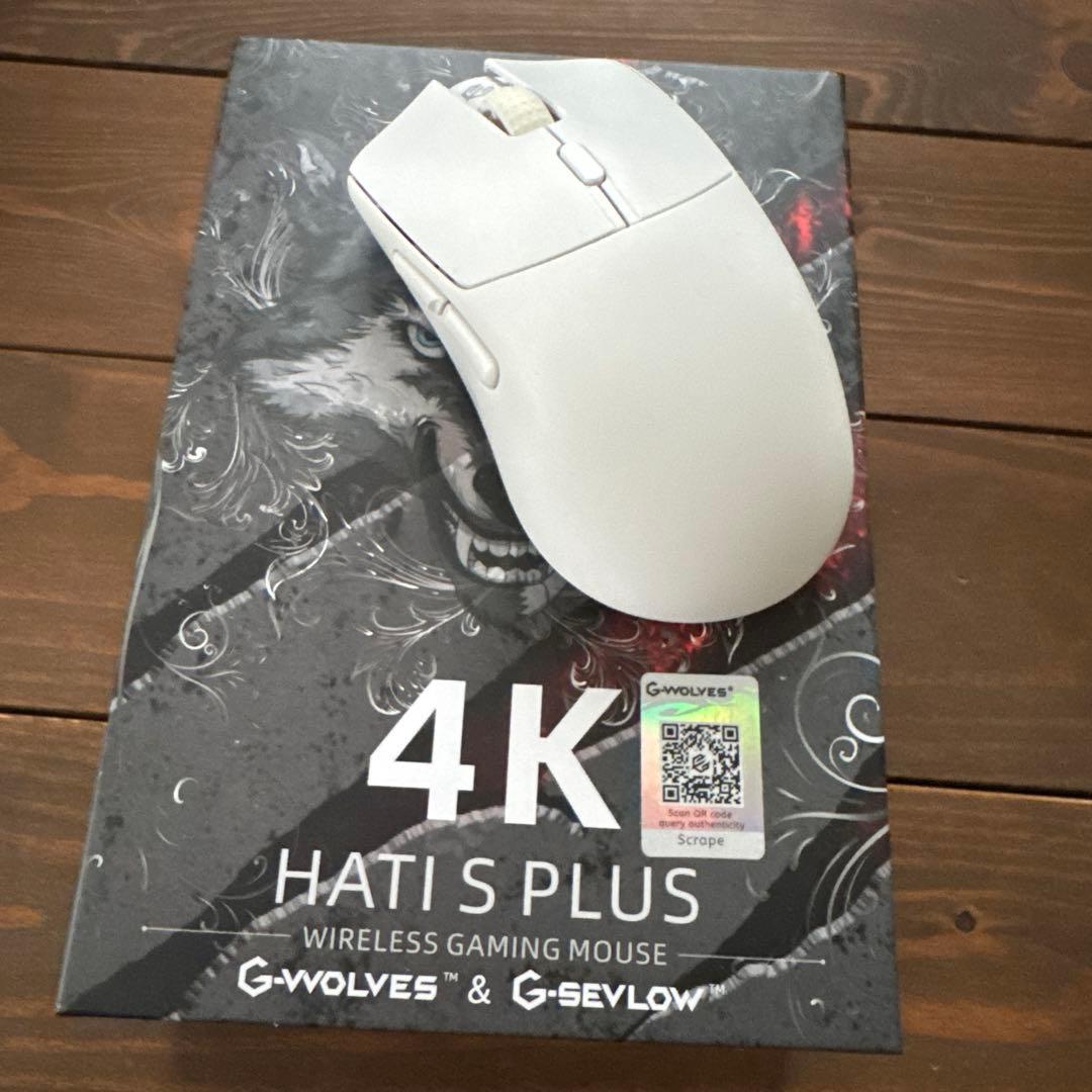 G-Wolves HATI S PLUS 4K ワイヤレスゲーミングマウス