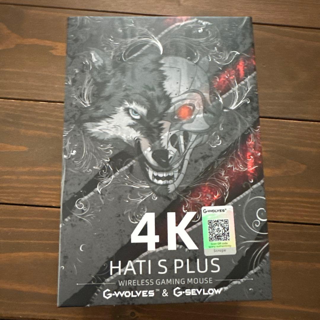 G-Wolves HATI S PLUS 4K ワイヤレスゲーミングマウス
