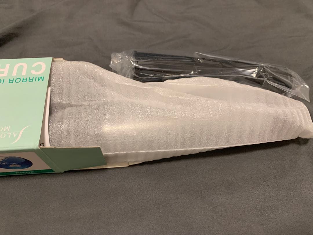 【未開封】SALONMOON ミラーイオンチタニウムカールアイロン 32mm