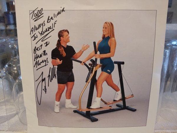 ボディビル ゴールドジム プロレス 筋トレ アメリカ  トニーリトル 直筆サイン