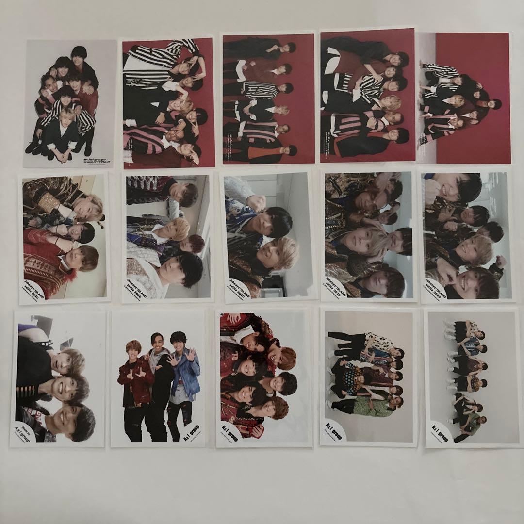 Aぇ! group グッズ 公式写真 ステッカーセット CD特典 まとめ売り