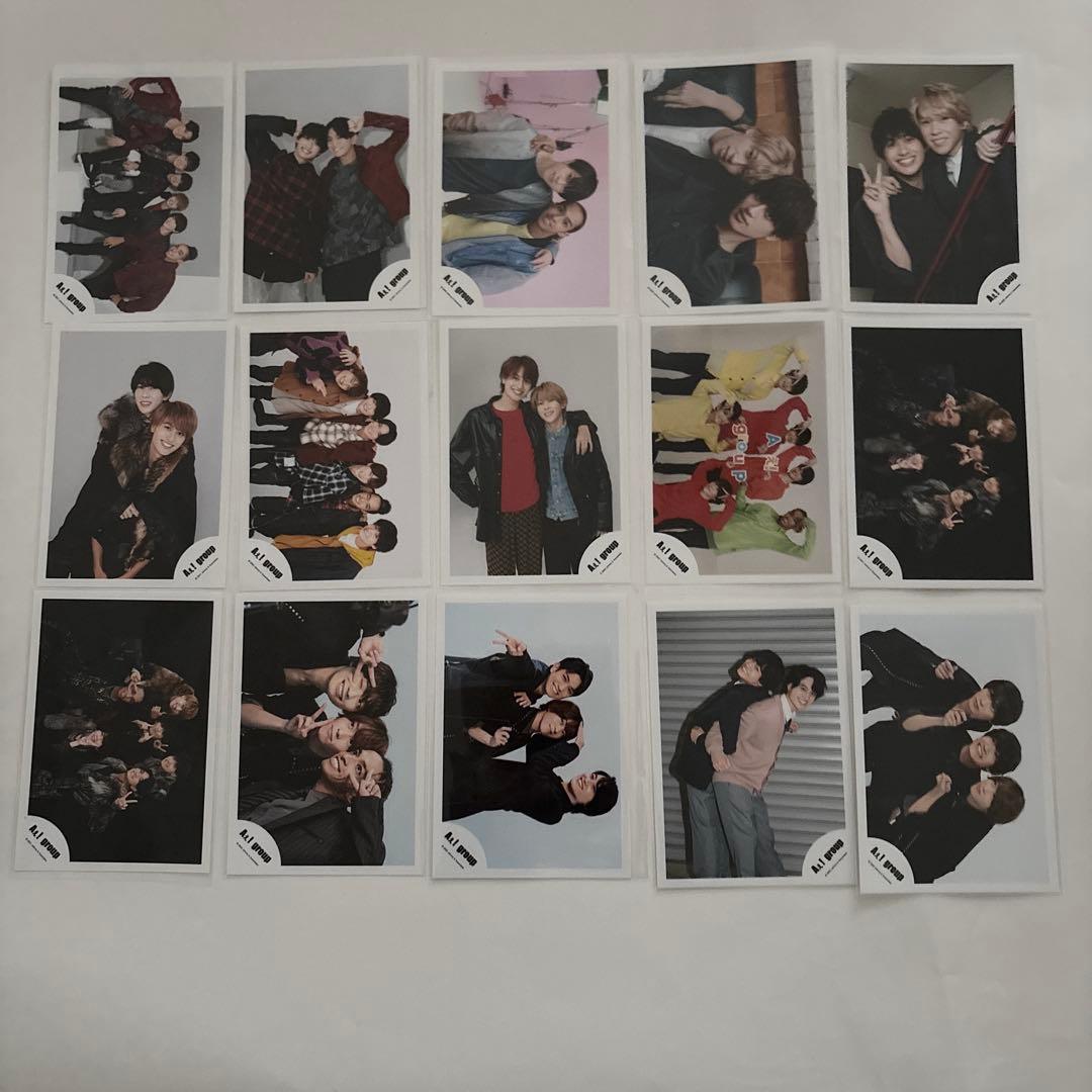 Aぇ! group グッズ 公式写真 ステッカーセット CD特典 まとめ売り