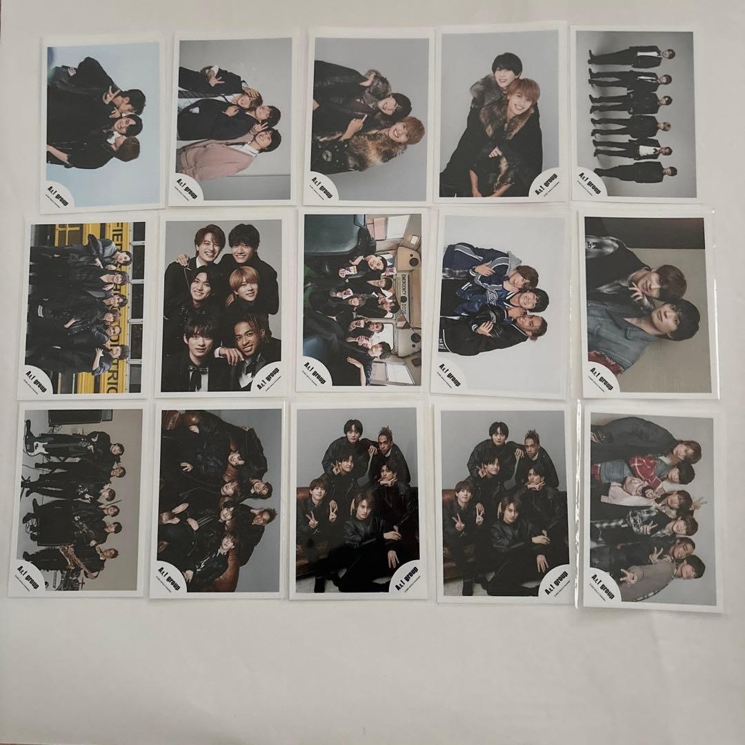 Aぇ! group グッズ 公式写真 ステッカーセット CD特典 まとめ売り
