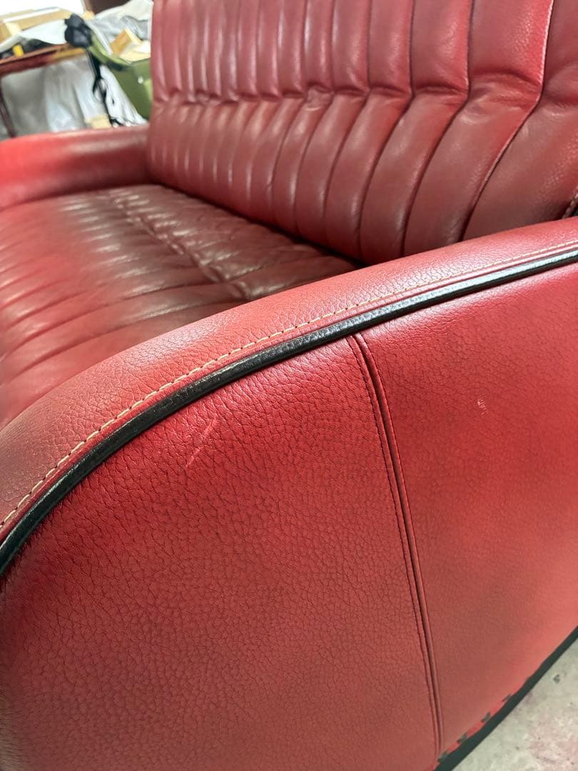 カリモク　3人掛けソファ