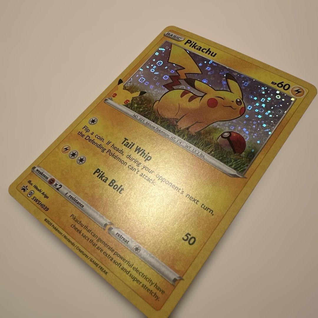 【完美 ワンオーナー 英語版】ピカチュウ SWSH039 海外プロモ