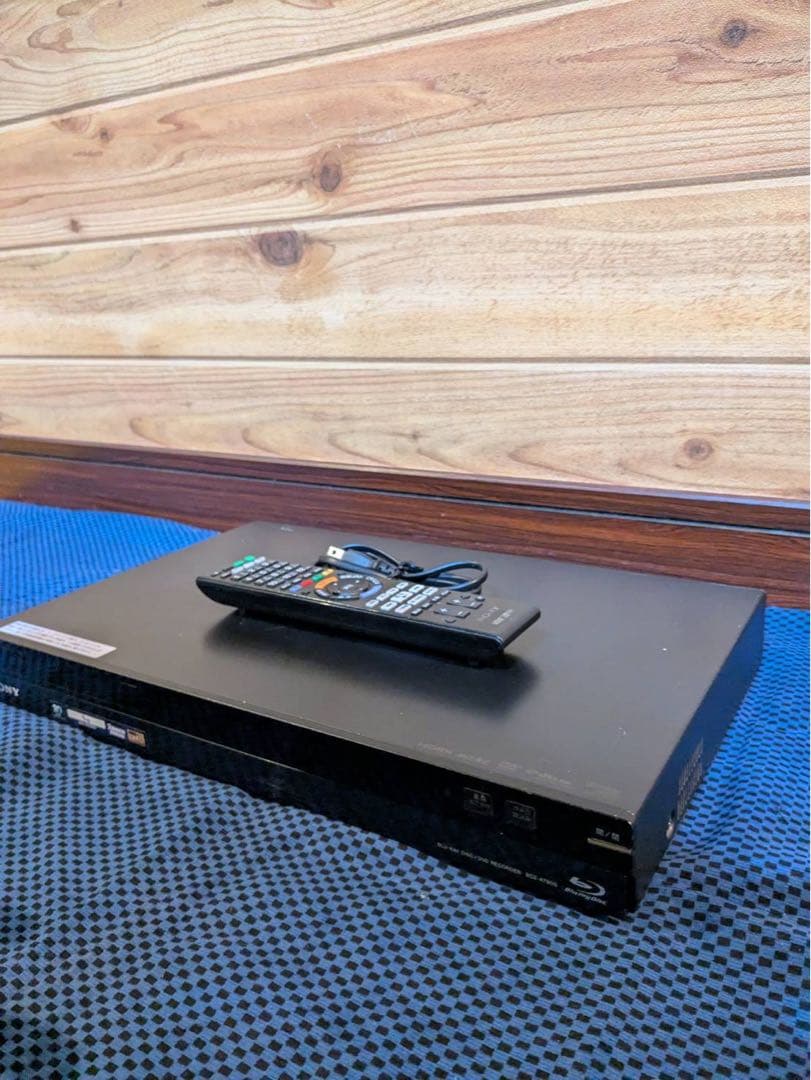 SONY ブルーレイレコーダー リモコン付き　1TB