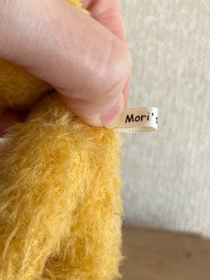 森脇由美子さん　mori's bear ぬいぐるみ　テディベア