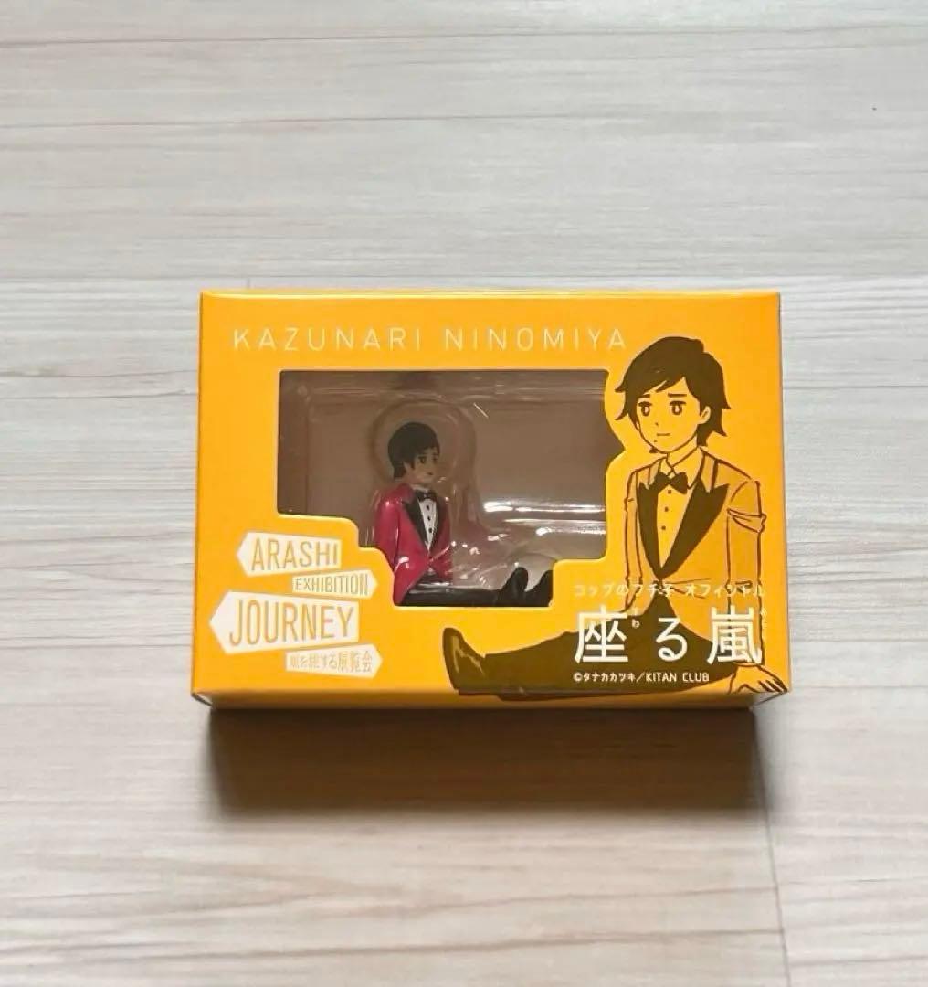 嵐を旅する展覧会 ダイキャストカーバス 座る嵐 ベアブリック