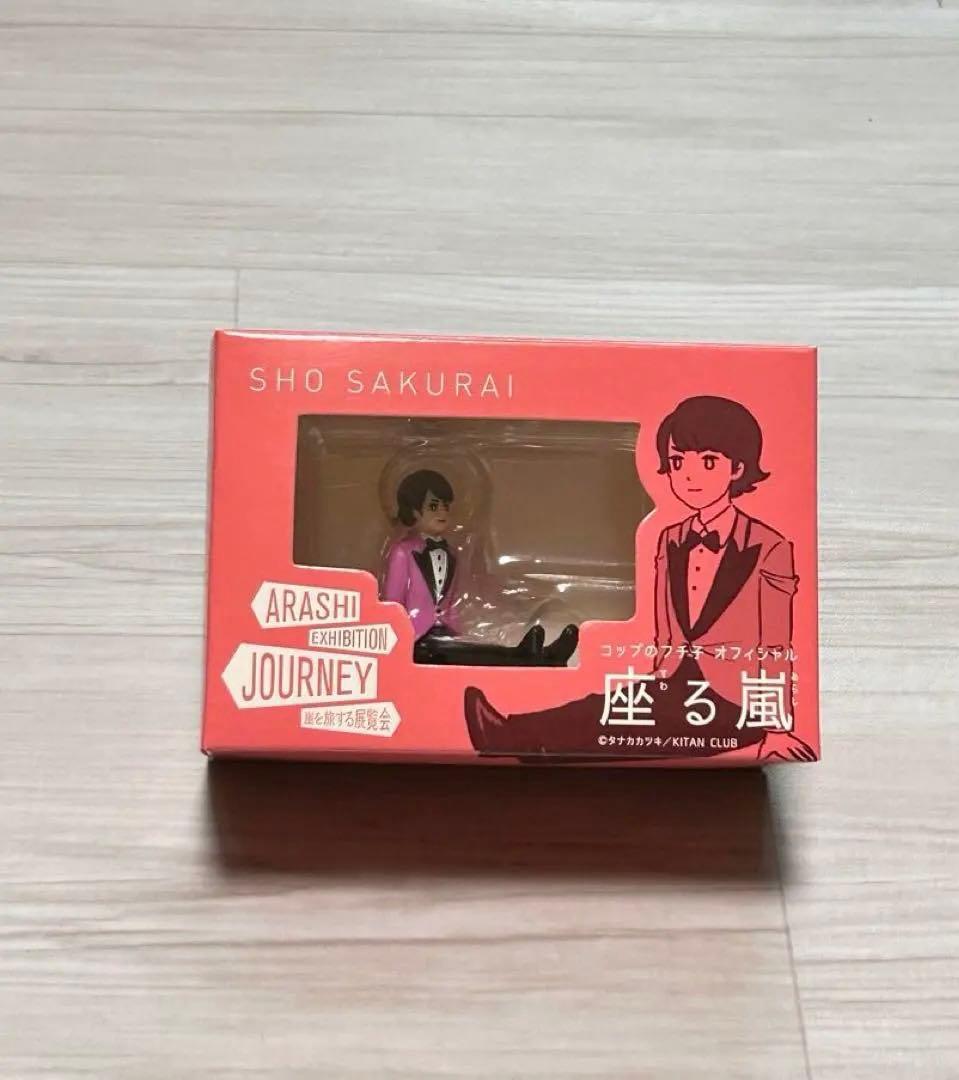 嵐を旅する展覧会 ダイキャストカーバス 座る嵐 ベアブリック