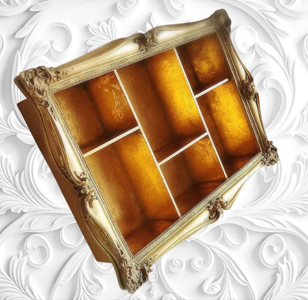 アンティーク ロココ調レトロ インテリア ゴールド GOLD コレクションBOX