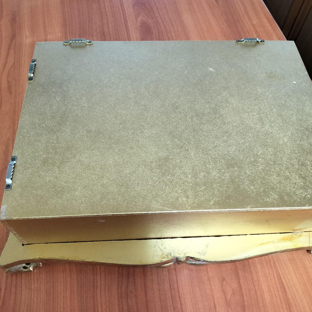 アンティーク ロココ調レトロ インテリア ゴールド GOLD コレクションBOX