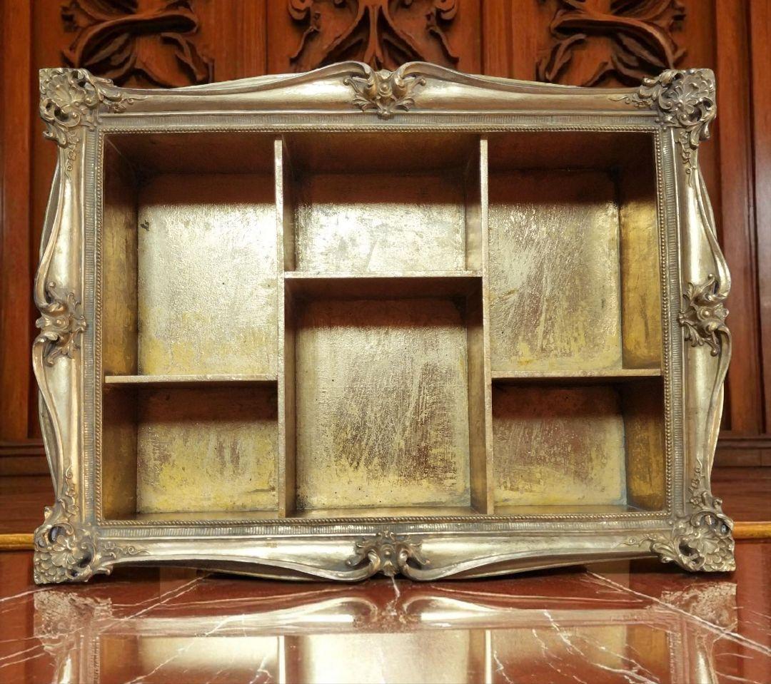 アンティーク ロココ調レトロ インテリア ゴールド GOLD コレクションBOX