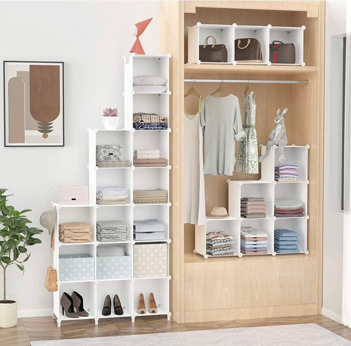 【新品未使用】本棚大容量 収納棚 整理棚 組み立て式