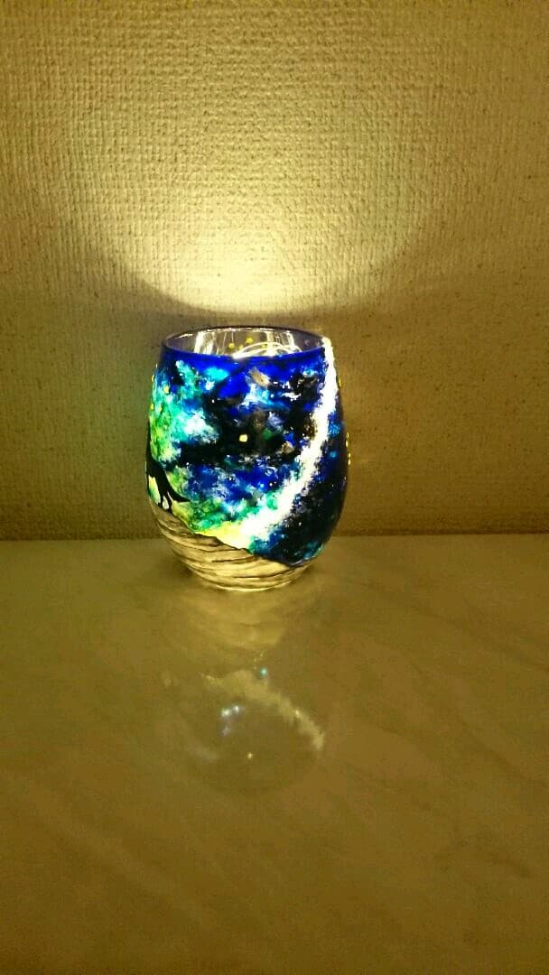 星座シリーズ 獅子座と乙女座のキャンドルホルダー