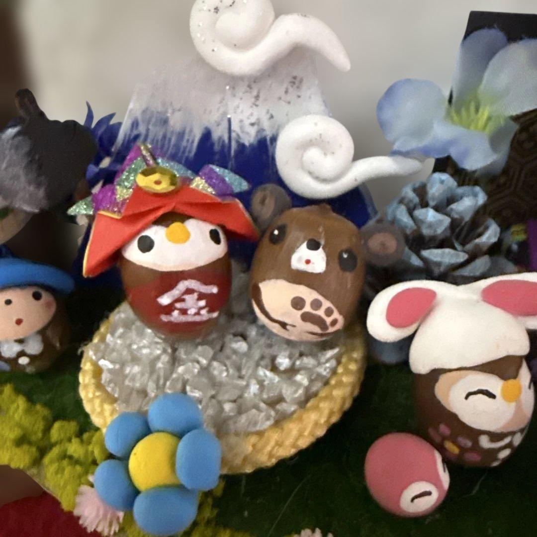 どんぐりアート♡春のオブジェ&端午の節句♡