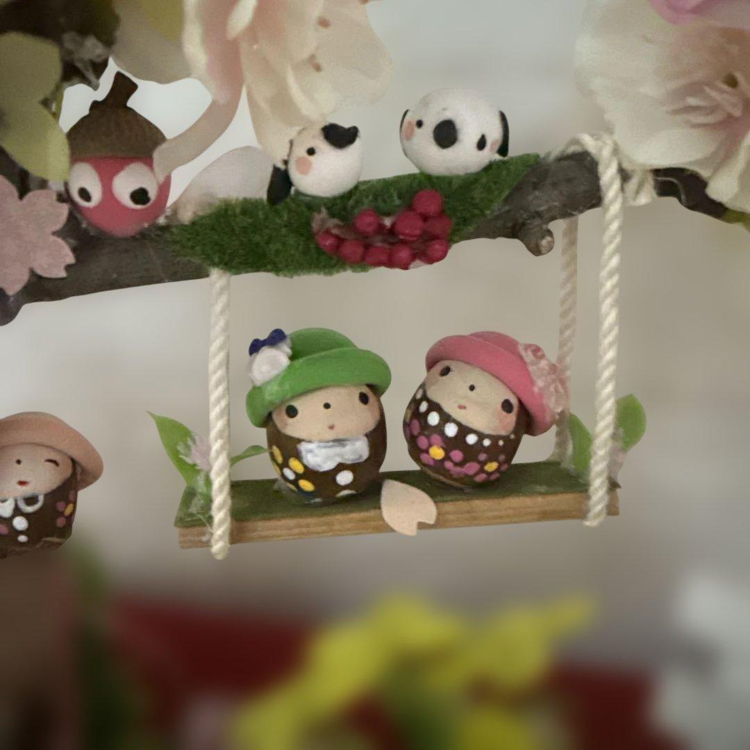 どんぐりアート♡春のオブジェ&端午の節句♡