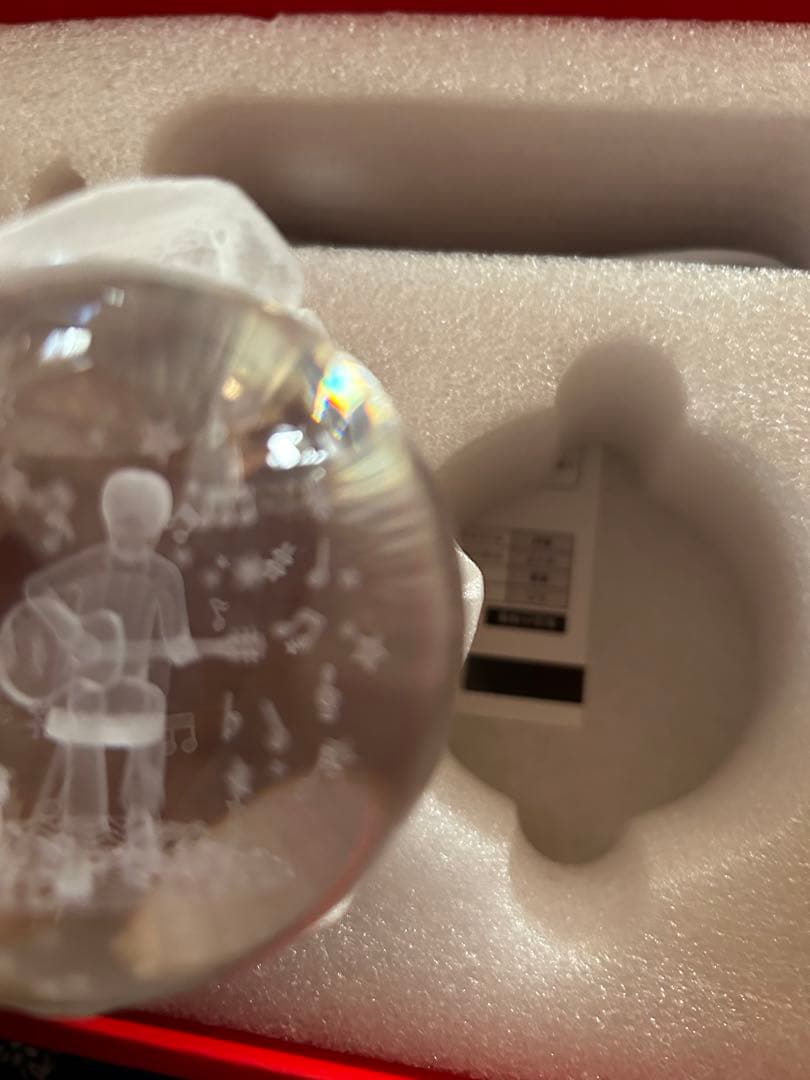 藤井フミヤ　クリスタルオルゴール『TRUE LOVE』60th Birthday