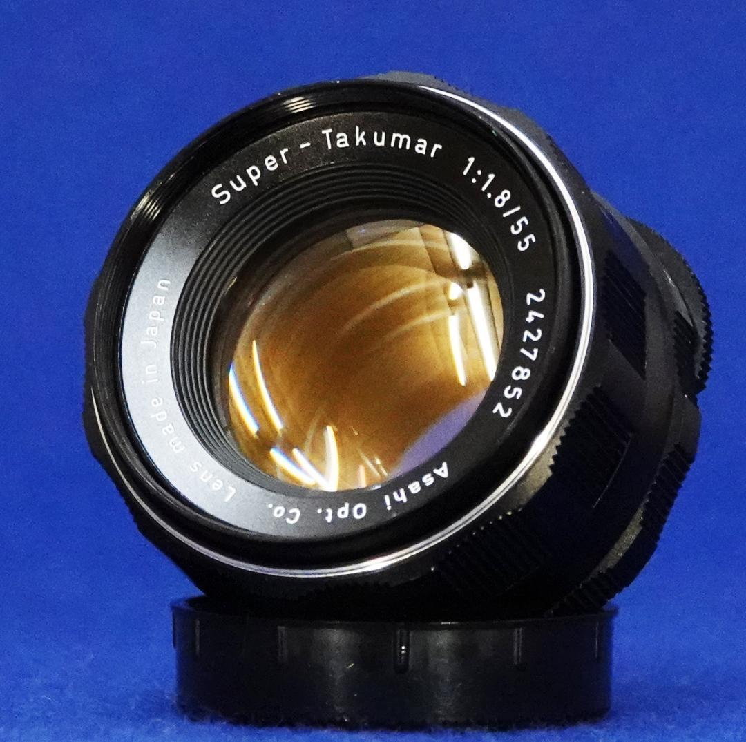 フレア等全て極上 後期型 Super-Takumar F1.8 55mm