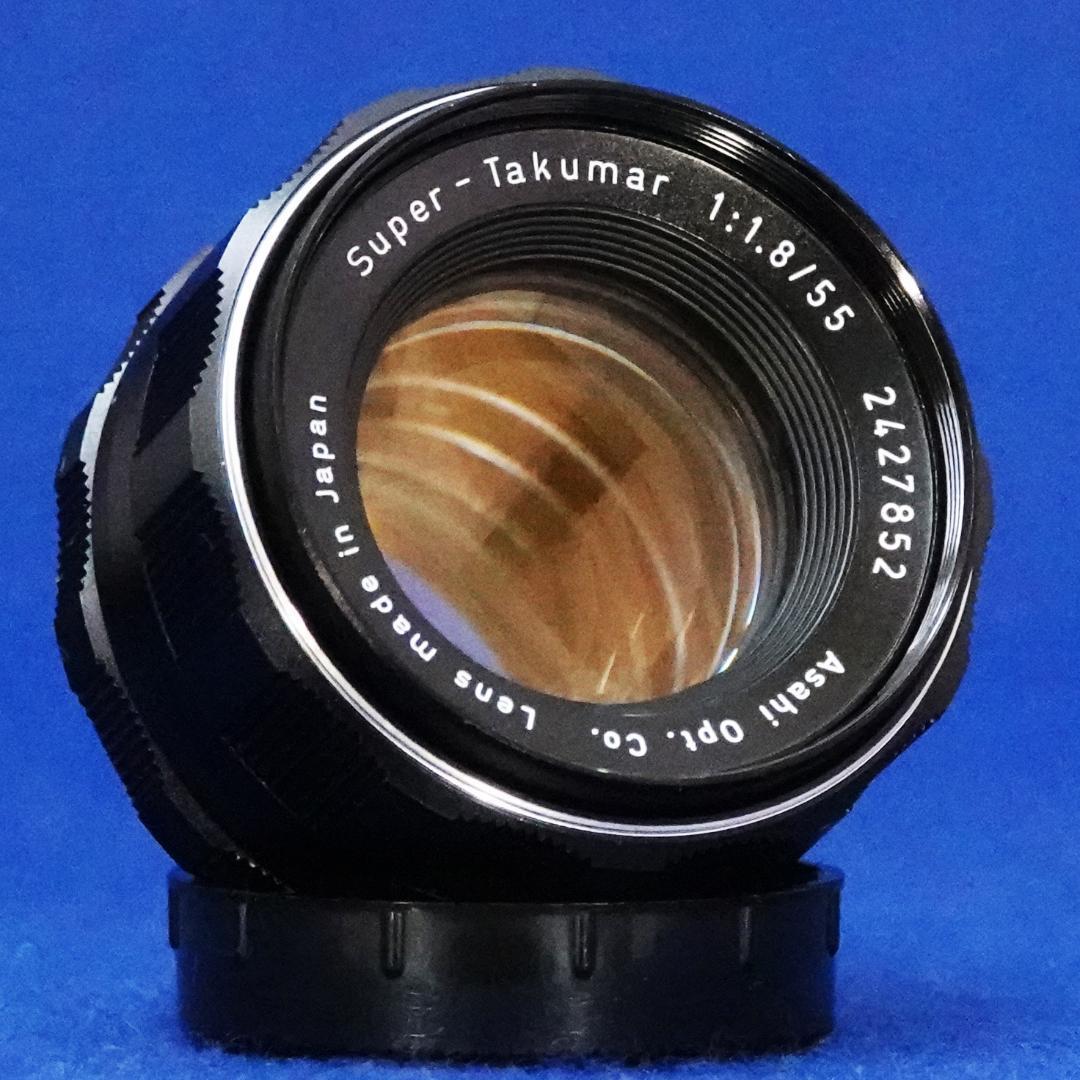 フレア等全て極上 後期型 Super-Takumar F1.8 55mm