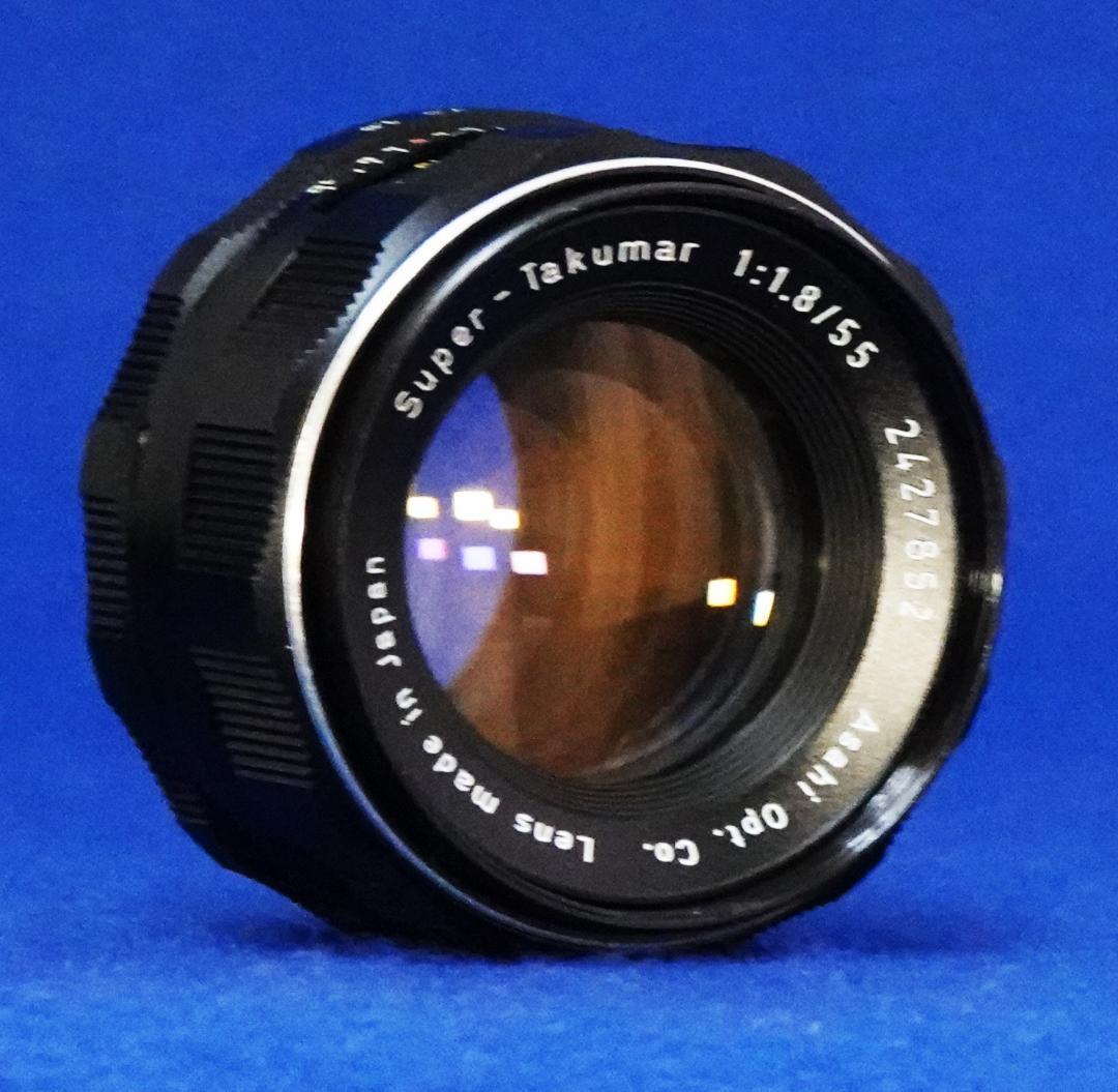 フレア等全て極上 後期型 Super-Takumar F1.8 55mm