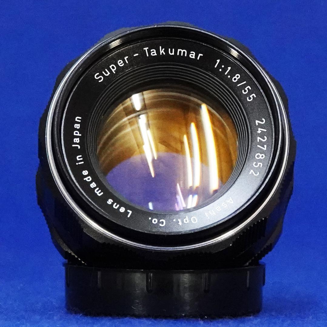 フレア等全て極上 後期型 Super-Takumar F1.8 55mm
