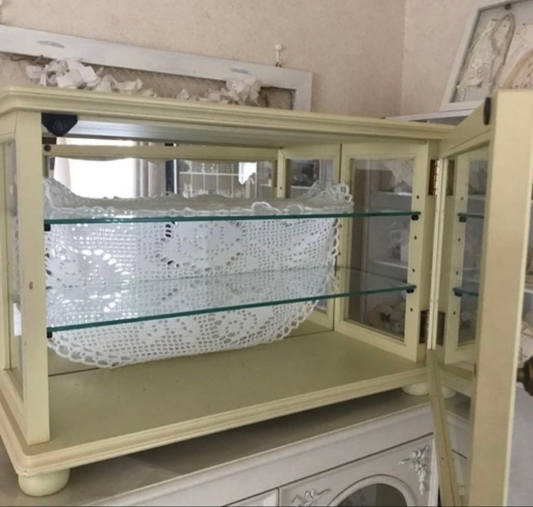 塩川光明堂 ガラスショーケース キュリオケース　コレクションケース　什器　岐阜発