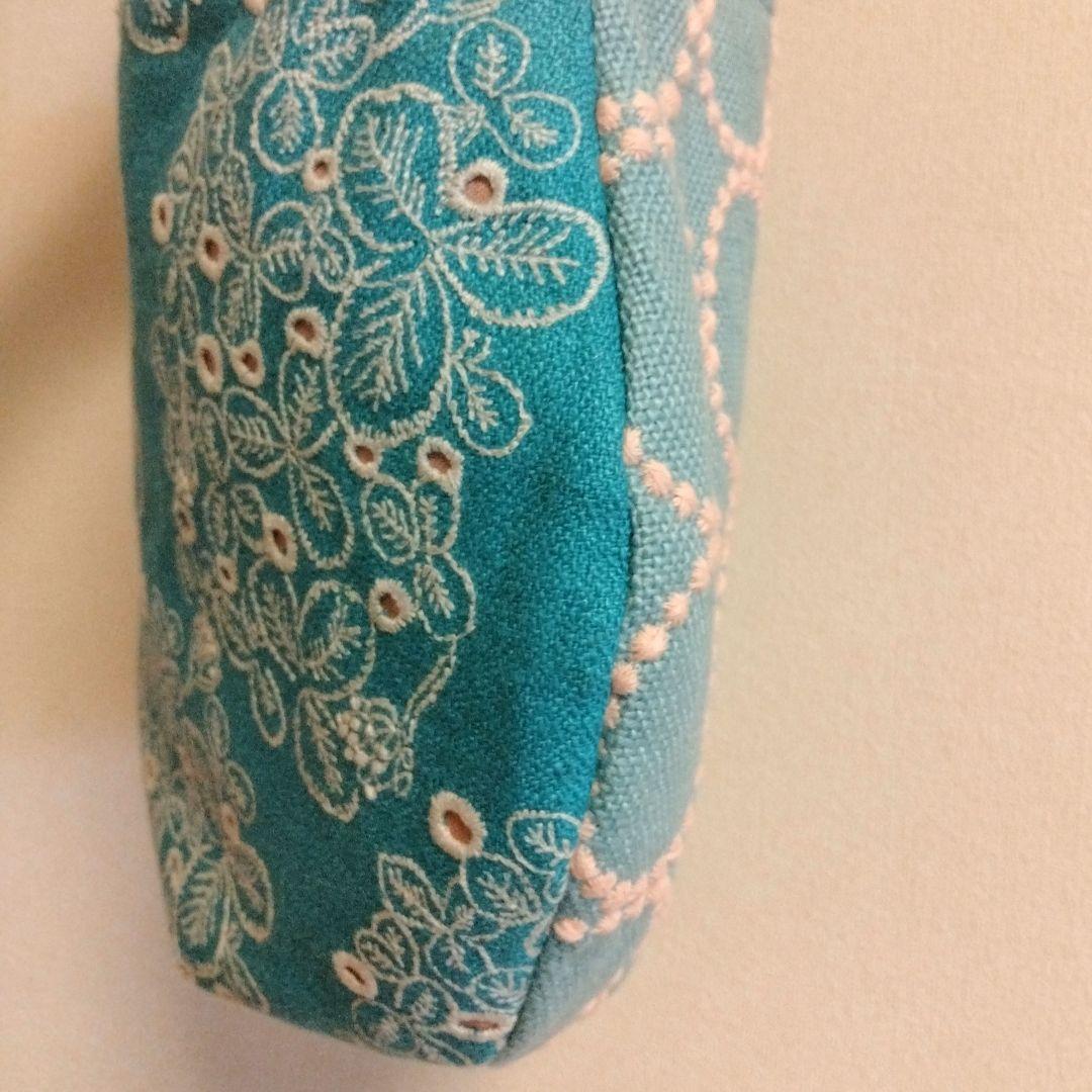 ミナペルホネン『2つの柄が楽しめる2way バッグ』ショルダーストラップ付き