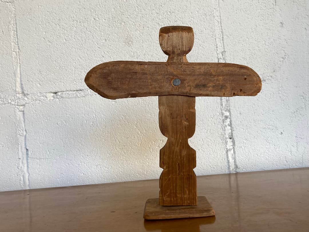 トーテムポール　置物　アメリカ　ヴィンテージ　ビンテージ