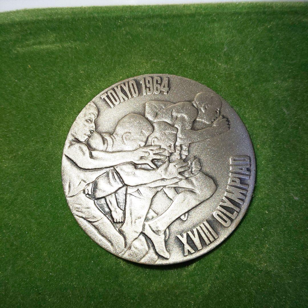 1964年 東京オリンピック記念 銀メダル シルバー 925/1000 ケース付