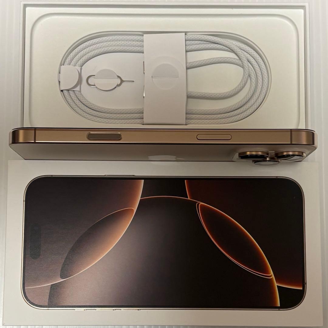 バッテリー100% iPhone16ProMax 256GB SIMフリー 本体