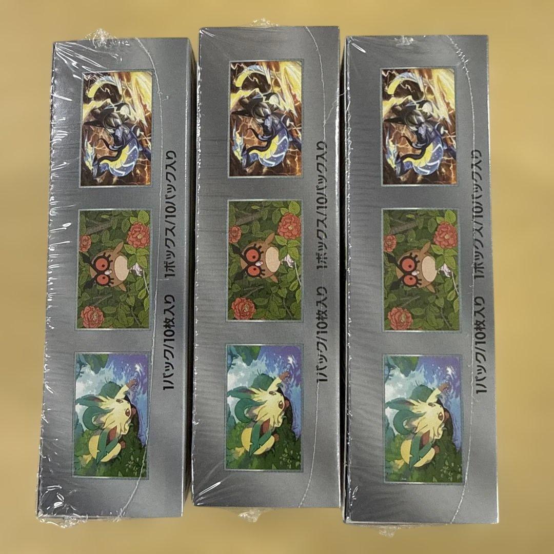 新品 未開封 シュリンク付 ポケモンカード テラスタルフェスex 3ボックス