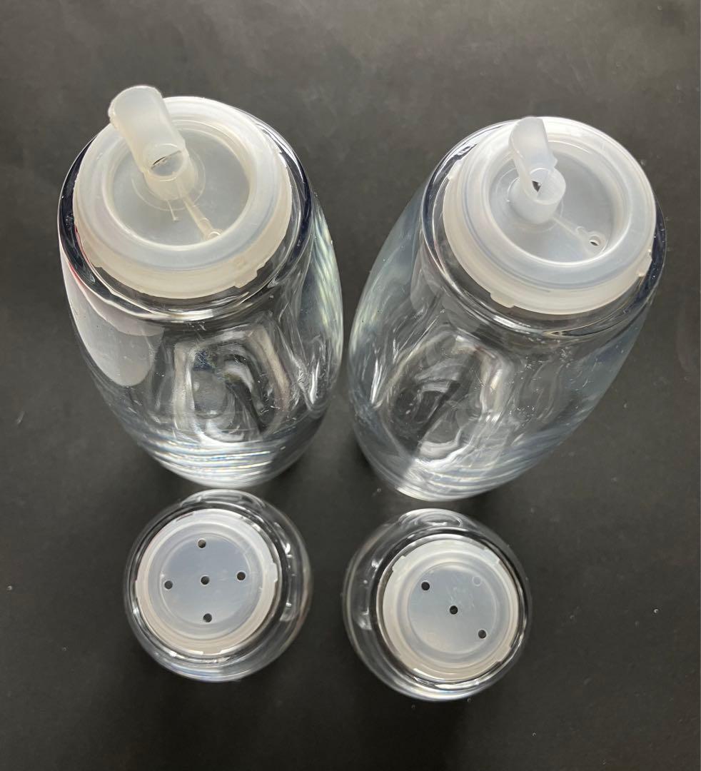 調味料入れ　調味料ボトル　４点セット　レトロ